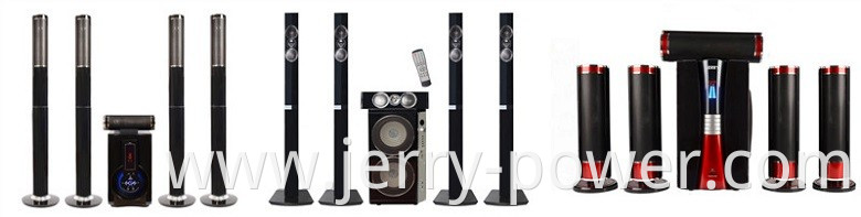 Cheap price 5.1 ch home theater wooden speaker with fm radio